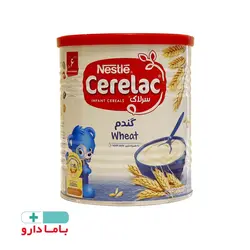 سرلاک گندم به همراه شیر نستله مناسب کودکان از پایان ۶ ماهگی ۴۰۰ گرم