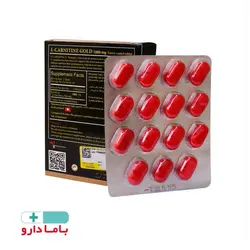قرص ال-کارنیتین گلد 1000 میلی گرم مولتی نرمال | 30 عدد