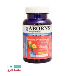 کپسول نرم روغن گل مغربی 1300 م گ ابورنز با طعم وانیل