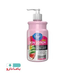 لوسیون مرطوب کننده دست و بدن دافی Dafi حاوی عصاره آلوئه ورا