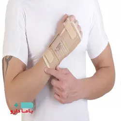 مچ بند آتل دار نئوپرنی با زاویه فانکشنال با استرپ طبی پاک تن