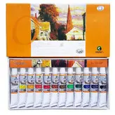 رنگ روغن ۱۲ تایی ماریس