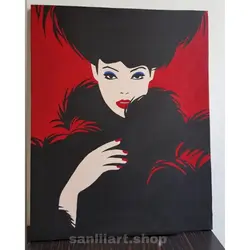 تابلو نقاشی اکریلیک ۴۰*۵۰