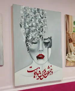 تابلو رنگ روغن سایز ۱۰۰*۸۰