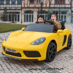 ماشین شارژی پورشه بزرگسال