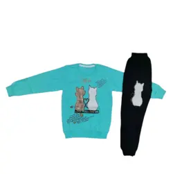 ست بلوز شلوار بچگانه |جدید دخترانه شیک کد 1169 - فروشگاه اینترنتی لباس سنتر | lebascenter