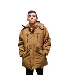 کاپشن تو کرک بچگانه | پسرانه شیک جنس درجه یک کد 1253 - فروشگاه اینترنتی لباس سنتر | lebascenter