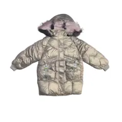 کاپشن هولوگرامی بچگانه | دخترانه شیک جنس درجه یک کد 1264 - فروشگاه اینترنتی لباس سنتر | lebascenter