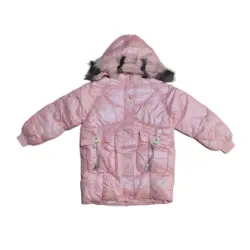 کاپشن هولوگرامی بچگانه | دخترانه شیک جنس درجه یک کد 1265 - فروشگاه اینترنتی لباس سنتر | lebascenter