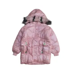 کاپشن هولوگرامی بچگانه | دخترانه شیک جنس درجه یک کد 1265 - فروشگاه اینترنتی لباس سنتر | lebascenter