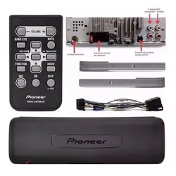 ضبط پایونیر مدل Pioneer DEH-S1250UB با گارانتی اصلی - فروشگاه لوازم صوتی و تصویری آدیو استار