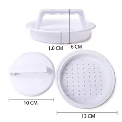 همبرگر زن دستی