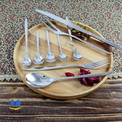 سرویس قاشق چنگال 143 پارچه SG - مدل 33shine - استیل براق