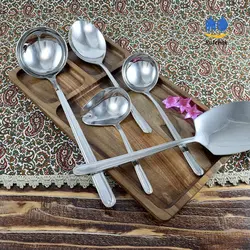 سرویس قاشق چنگال 155 پارچه kind - مدل classic - استیل مات و براق