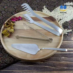 سرویس قاشق چنگال 143 پارچه SG - مدل bavaria - استیل براق