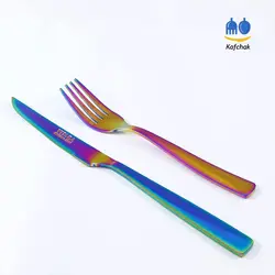 کارد و چنگال میوه خوری Vitara - مدل شیکاگو - هفت رنگ
