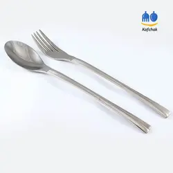 قاشق و چنگال Kaban - مدل اسجی - استیل براق