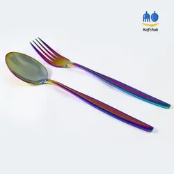 قاشق و چنگال Luca - مدل ماینز - هفت رنگ