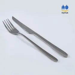 کارد و چنگال میوه خوری Vitara - مدل دونا - استیل مات