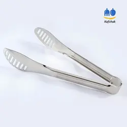 انبر سالاد Luminare - مدل رینگی - استیل براق