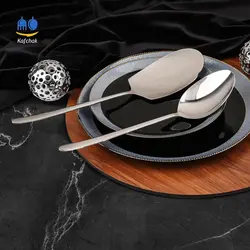 سرویس قاشق چنگال لوکا - مدل دونا - استیل براق