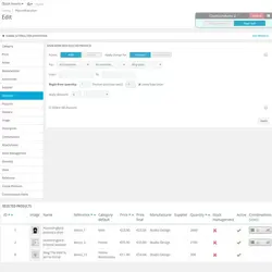 ماژول Bulk / Mass editing products 2.0.18 - تغییر محصولات و ترکیبات بصورت عمده در پرستاشاپ