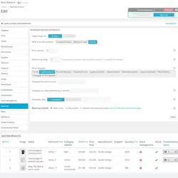 ماژول Bulk / Mass editing products 2.0.18 - تغییر محصولات و ترکیبات بصورت عمده در پرستاشاپ