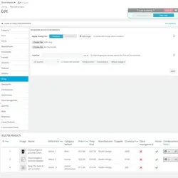 ماژول Bulk / Mass editing products 2.0.18 - تغییر محصولات و ترکیبات بصورت عمده در پرستاشاپ