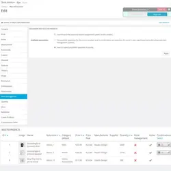 ماژول Bulk / Mass editing products 2.0.18 - تغییر محصولات و ترکیبات بصورت عمده در پرستاشاپ