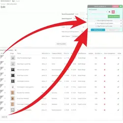 ماژول Bulk / Mass editing products 2.0.18 - تغییر محصولات و ترکیبات بصورت عمده در پرستاشاپ