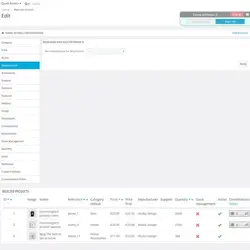 ماژول Bulk / Mass editing products 2.0.18 - تغییر محصولات و ترکیبات بصورت عمده در پرستاشاپ