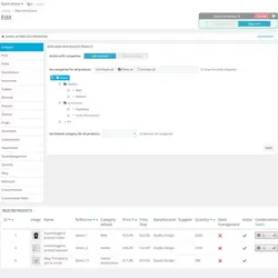 ماژول Bulk / Mass editing products 2.0.18 - تغییر محصولات و ترکیبات بصورت عمده در پرستاشاپ