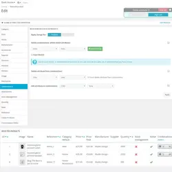 ماژول Bulk / Mass editing products 2.0.18 - تغییر محصولات و ترکیبات بصورت عمده در پرستاشاپ