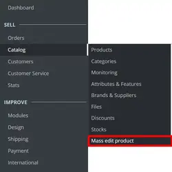 ماژول Bulk / Mass editing products 2.0.18 - تغییر محصولات و ترکیبات بصورت عمده در پرستاشاپ