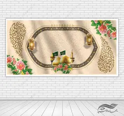فایل بنر و زمینه آماده لایه باز جشن ولادت