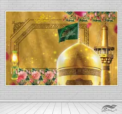 بنر آماده لایه باز حرم