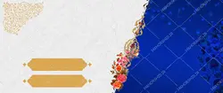 زمینه بنر لایه باز مذهبی اسلیمی ۳۱ psd