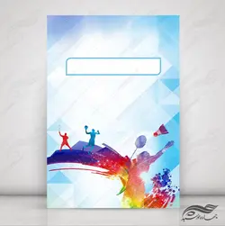 پس زمینه پوستر لایه باز ورزشی ۲۲ psd