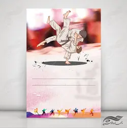 پس زمینه پوستر لایه باز ورزشی ۲ psd