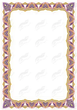 مجموعه کامل کادر و حاشیه لوح تقدیر لایه باز اسلیمی سری سوم psd