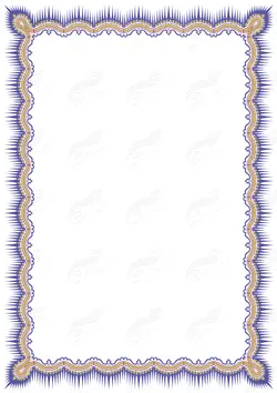 طرح لوح تقدیر و لوح سپاس لایه باز اسلیمی ۱۴ psd