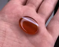عقیق سه رنگ هندی کد۲۶۱
