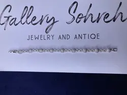 دستبندی نقره زنانه کد 361