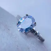 انگشتر نقره زنانه کد 398