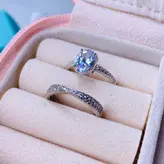 انگشتر نقره زنانه کد 398