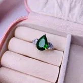 نیم ست نقره زنانه کد 419