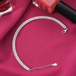 دستبندی نقره زنانه کد 531