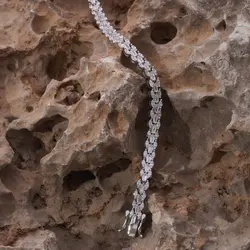 دستبندی نقره زنانه کد 538