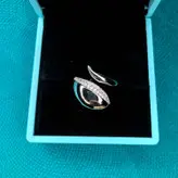 انگشتر نقره زنانه کد 337