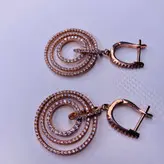 گوشواره نقره زنانه کد 432